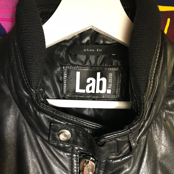 Men’s PAL ZILERI leather jacket - Picture 3 of 9